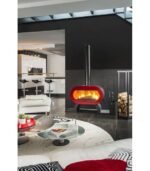 Poêle à bois FIFTY ARCHE porte émaillée - Invicta – Image 3